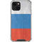Russian Flag Distressed iPhone 15 Plus Clear Case